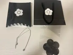 MARY QUANT ハーフストーンデイジー ネックレス