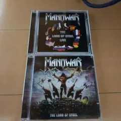 MANOWAR LORD OF STEEL＋live セット ヘヴィ・メタル