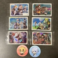 原神　ウエハースシール　スシロー　ピック