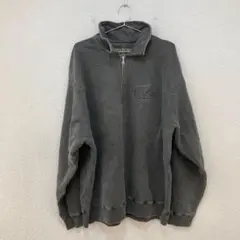 ★US古着★NON-FICTION ハーフジッププルオーバー スウェット