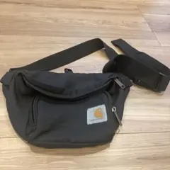 値下げ！【美品】Carhartt ブラック ボディバッグ