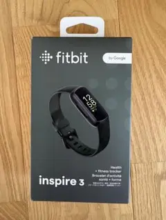 【新品未使用】Fitbit Inspire 3 ブラック　ミッドナイトゼン