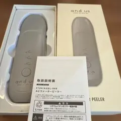 【美品】3COINS and us AUウォーターピーラー 超音波美顔器 スリコのサムネイル