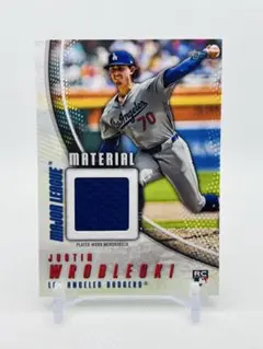 2025 Topps ルーキー RC 実使用ジャージ ジャスティン・ロブレスキー
