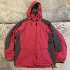 L.L.Bean マウンテンパーカー 赤/グレー