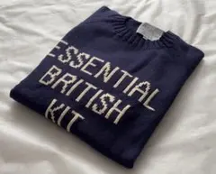 希少90s英国製HACKETT ロゴニット デッドストック ルックブック付のサムネイル