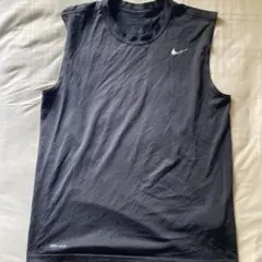 NIKE DRI-FIT ノースリーブ タンクトップ ブラック Lのサムネイル