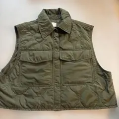 《値下げ中‼️》H&M キルティングベスト