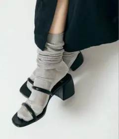 Mollini モリーニ　2ストチャンキーヒール　23cmのサムネイル
