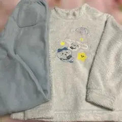 ユニクロちーかわシナモンフリースパジャマ130センチ