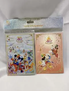 新品未開封　東京ディズニーランド 40周年 ポストカード5枚 セット