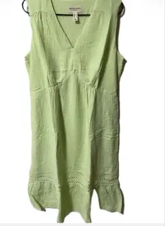 ISAACMIZRAHI LIVE ワンピース　グリーン