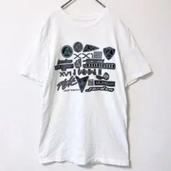 JORDAN マルチロゴ プリントTシャツ 白 S ジャンプマン ストリートのサムネイル
