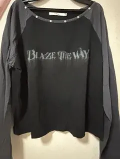 &TEAM BLAZE THE WAY ラグラン Tシャツ Mサイズ