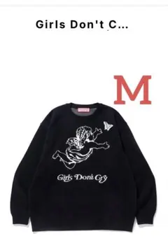 girl's don't cry Angel Crewneck 黒 S Girls Don't Cry Angel Crewneck Black - メルカリ