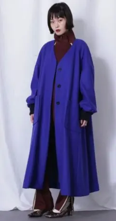 ROSEBUD mici Aラインコート rose bud mici コート mici tweedロングコート ROSE BUD（ローズ