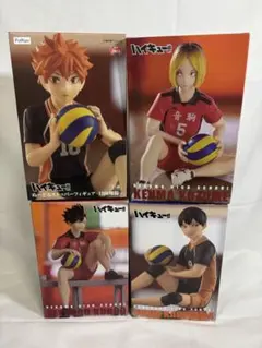 ハイキュー　ぬーどるストッパーフィギュア　影山・黒尾・日向・孤爪