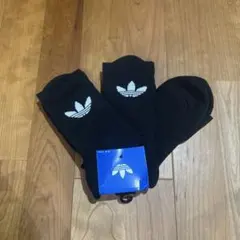 未使用　アディダスオリジナルス　レディース　　キッズ　スクールソックス　通学