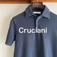RYO 様Cruciani クルチアーニ　 ガーメントダイ　 カノコ　ポロシャツ 極美品】Cruciani クルチアーニ ガーメントダイ カノコ ポロシャツ