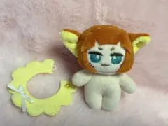 自作ぬいぐるみ オリジナル 無属性 10cm 猫ちゃん ハンドメイド 棉花