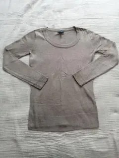 Gap ベージュ コットンニット XS 長袖