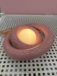 【新品】IKEA　STRALA ストローラ LED テーブルランプ　ピンク