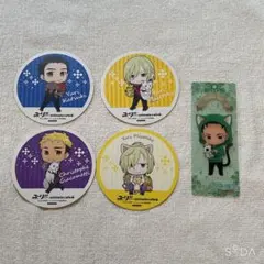 ユーリ!!! on ICE ユーリ JJ ポストカード コースター - メルカリ