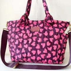 【極美品】MARC JACOBS マザーズバッグ ナイロン 2way トート