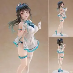 ポニーテールの女の子：チーパオ 1/6 完成品フィギュア[WAVE]のサムネイル