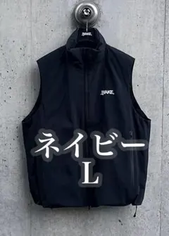 wake Sapporo WAKE 3LYR DWN VST サイズＬ　ブラック wake Sapporo WAKE 3LYR DWN VST サイズL - メルカリ