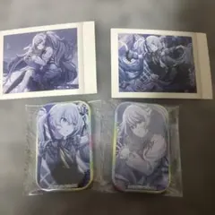 プロセカ　ニーゴミク　スクエア缶バッジ　チェキ　セット　プロジェクトセカイ