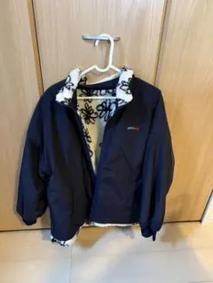 リバーシブルボアブルゾン