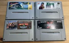 スーパーファミコン　ソフト４本セット