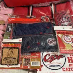 広島東洋カープ 1975年 初優勝記念ふろしき 非売品 当時物 昭和レトロ 