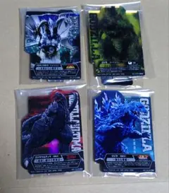 一番くじゴジラ怪獣乱舞　F賞　アクレクト　ゴジラ　4種セット