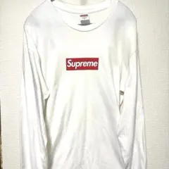 シュプリーム　Supreme Box Logo ロンT White M ホワイト