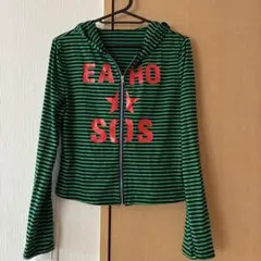 SHEIN 薄手 長袖パーカー 羽織り