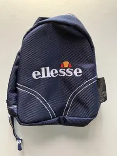 ellesse リュック型ミニポーチ ネイビー