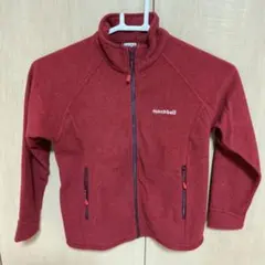 【kids】モンベル　キッズ　アウター　フリース　シャミースジャケット　130