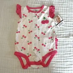 carter's チェリー柄ロンパース 3ヶ月