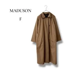 MADUSON レディース　トレンチコート　ベージュ　フリー　ベルト付き