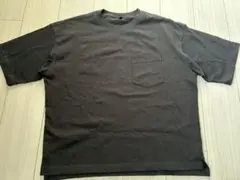 GU 黒のボクシーTシャツ ポケット付き　L 新品未使用