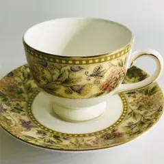 WEDGWOOD ウェッジウッド フローラルタペストリー ティーカップ＆ソーサー