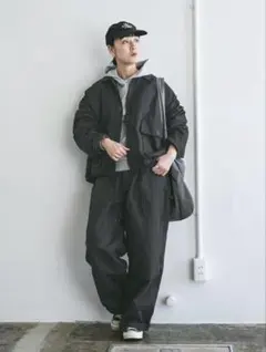 p*8様 refomed DONGOROSU WORK JACKET Black p*8様 refomed DONGOROSU WORK JACKET Black - メルカリ
