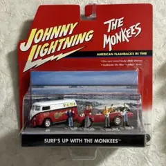 Johnny Lightning モンキーズ VWバス ミニカー ジオラマ 美品のサムネイル