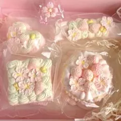 kikisquishy 桜季節限定 さくらセット 純どろ ぼやぼや袋 スクイーズ