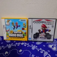 DS 2枚セット マリオカートDS NEW スーパーマリオブラザーズ 소프트