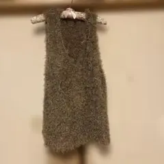 ふわふわニットベスト