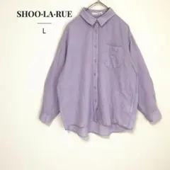 SHOO·LA·RUE 슈랄루 린넨 셔츠 오버 사이즈 L