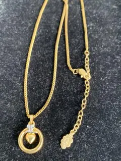 courrèges クレージュ ゴールドハート ネックレス